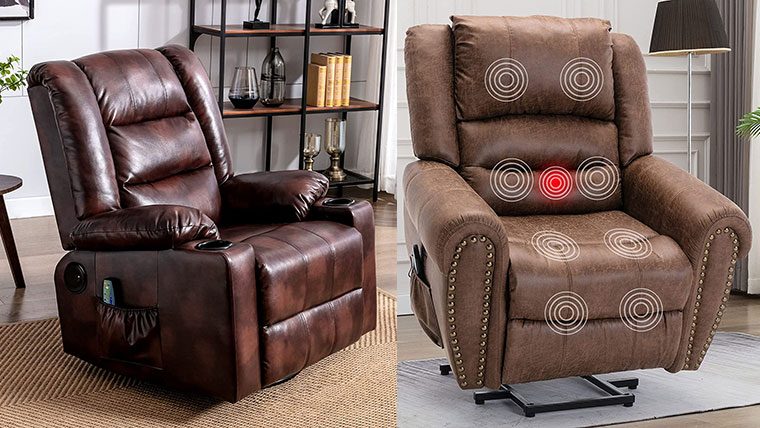 Best Leather Recliner Massage Chairs